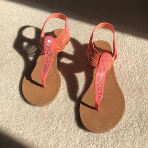 Coral Sandals
